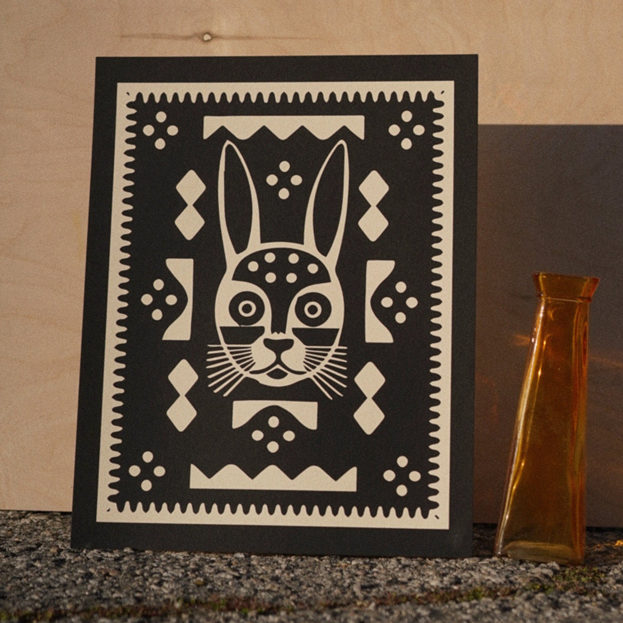 &#39;Year Of The Rabbit no. 1&#39; Limited Edition Print