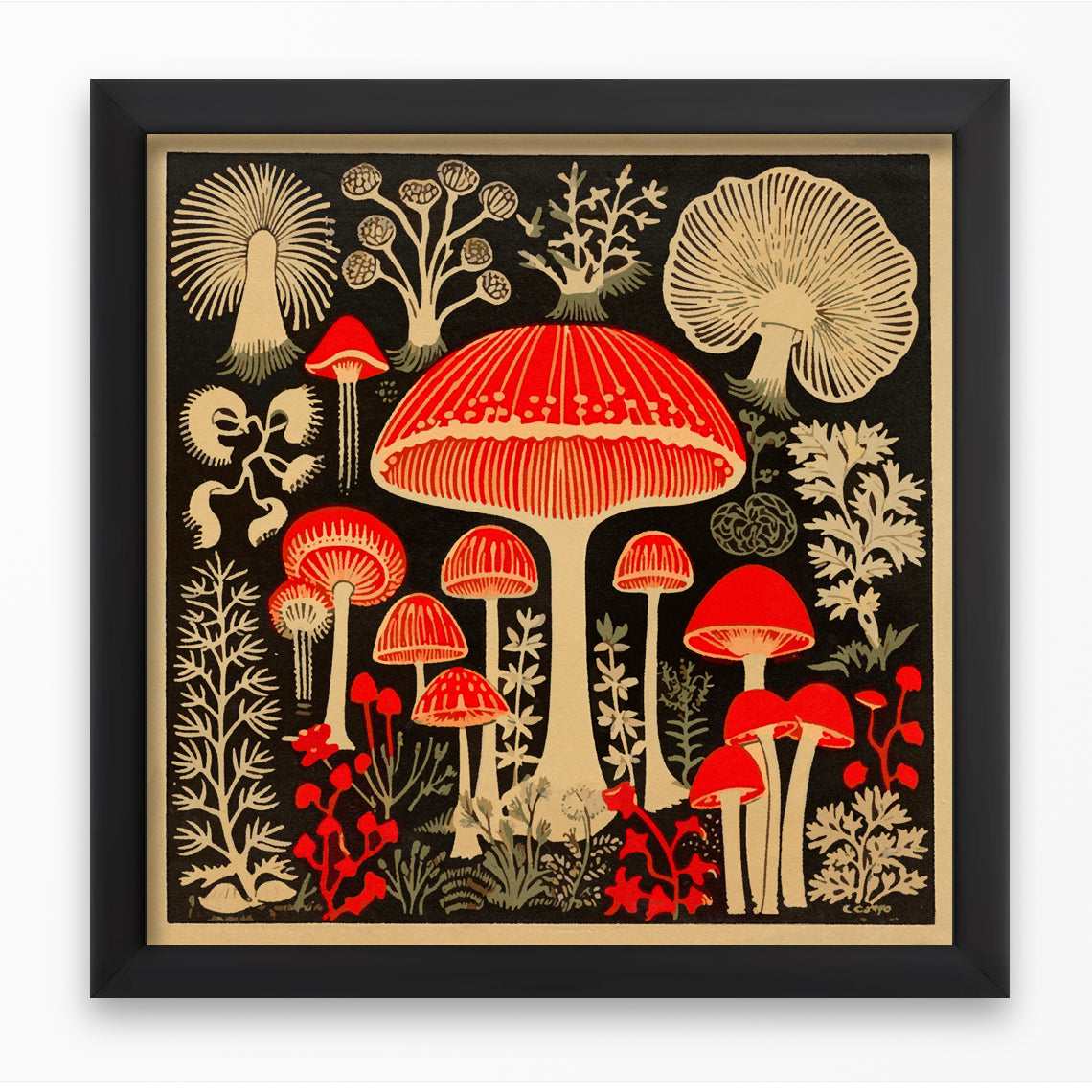 'Foraging' Framed Print