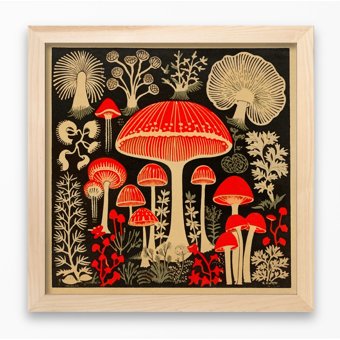 'Foraging' Framed Print