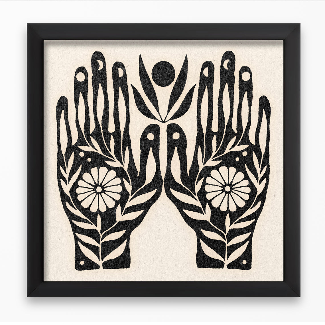 'Growth In Your Hands' Framed Print