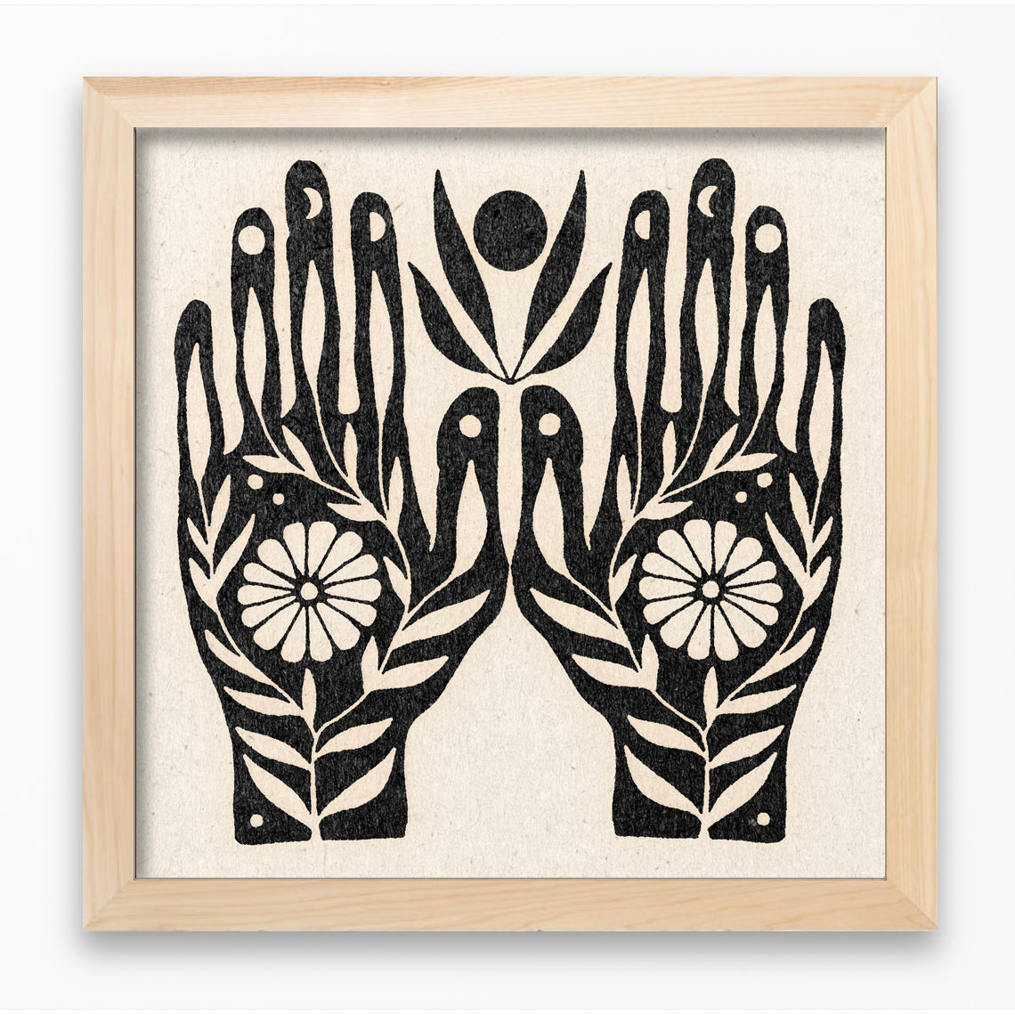 'Growth In Your Hands' Framed Print