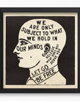 'We Are Only Subject no. 2' Framed Print