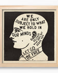 'We Are Only Subject no. 2' Framed Print