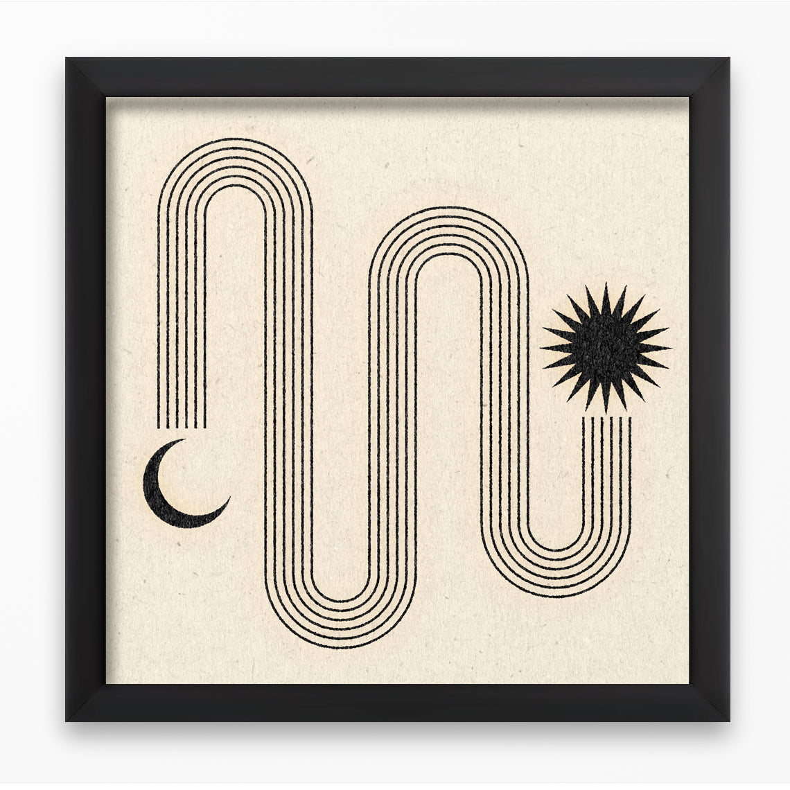 'Through The Night' Framed Print