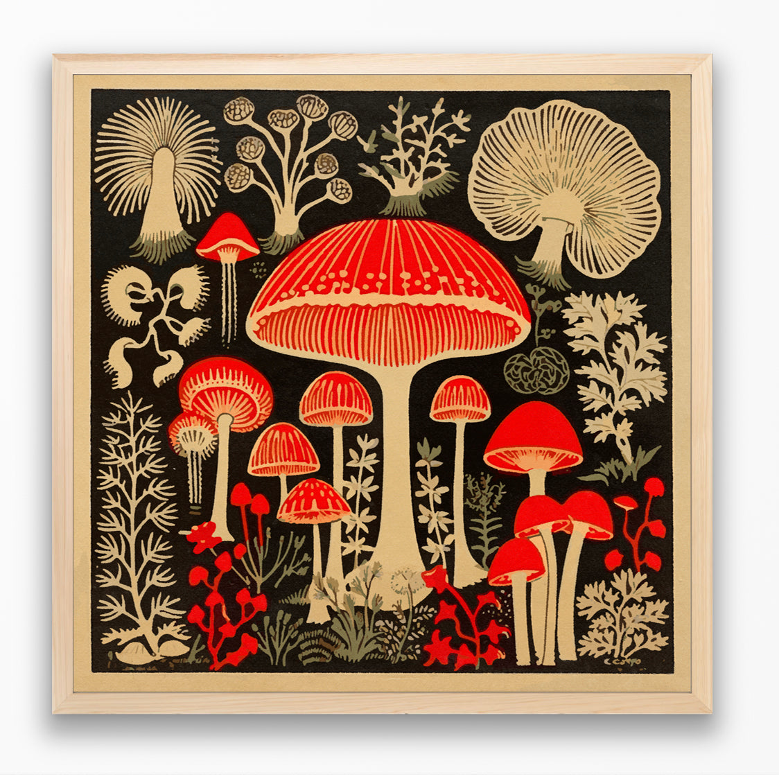 'Foraging' Framed Print