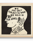 'We Are Only Subject no. 2' Framed Print