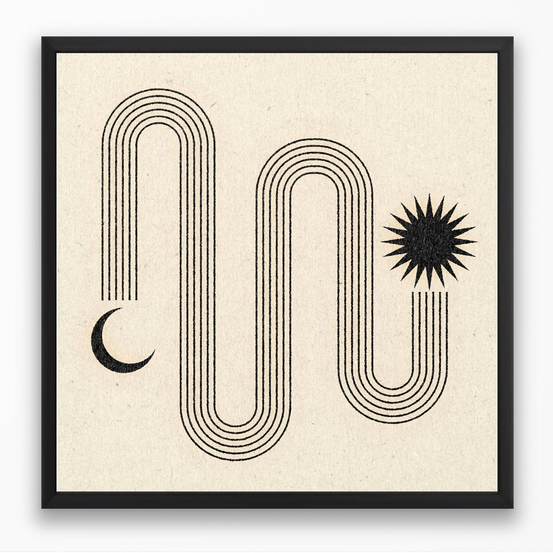 'Through The Night' Framed Print