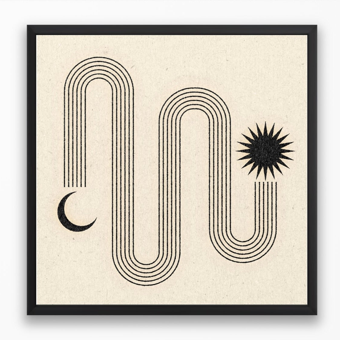'Through The Night' Framed Print
