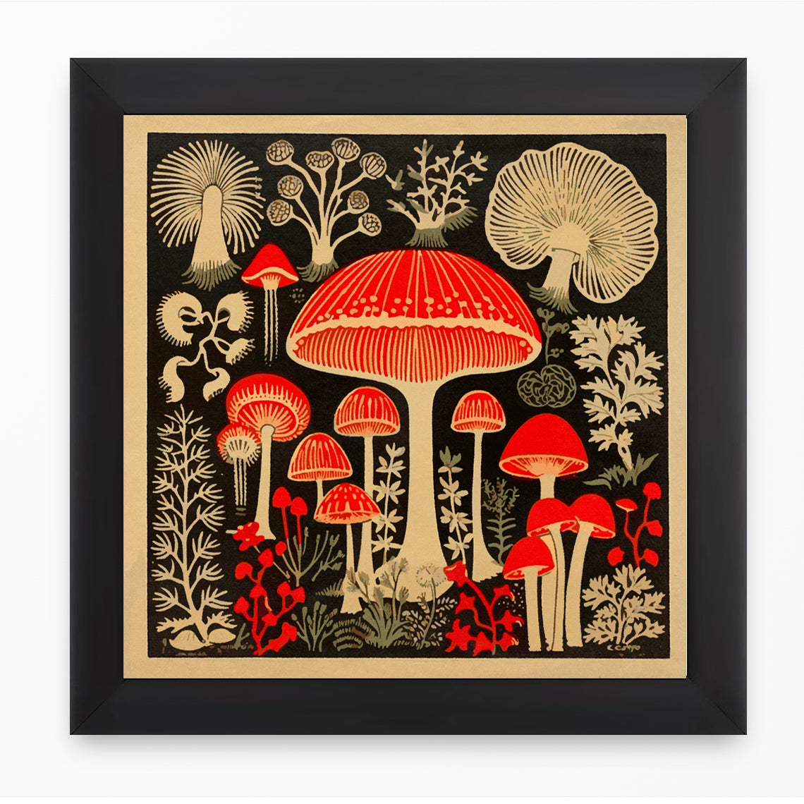 'Foraging' Framed Print