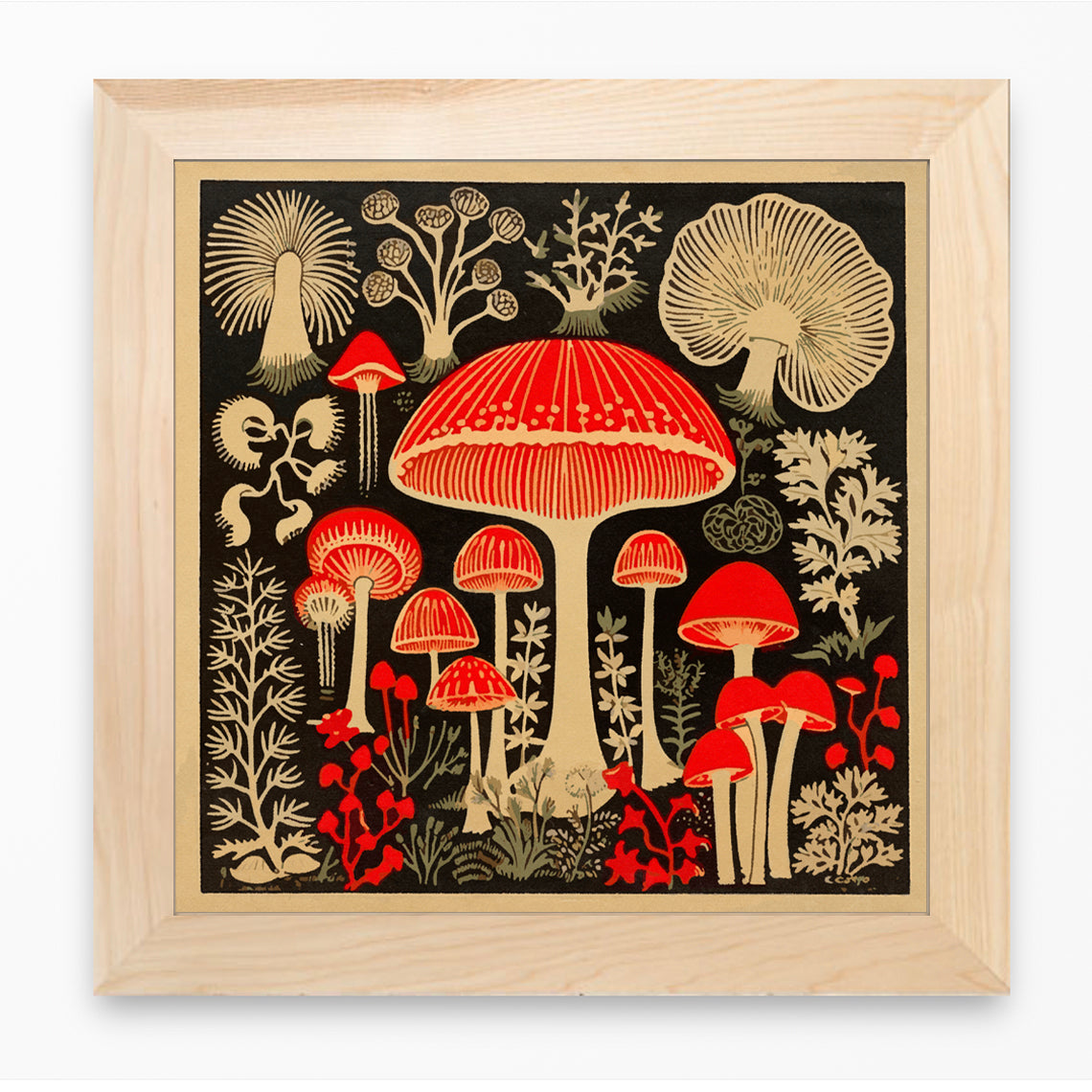 'Foraging' Framed Print