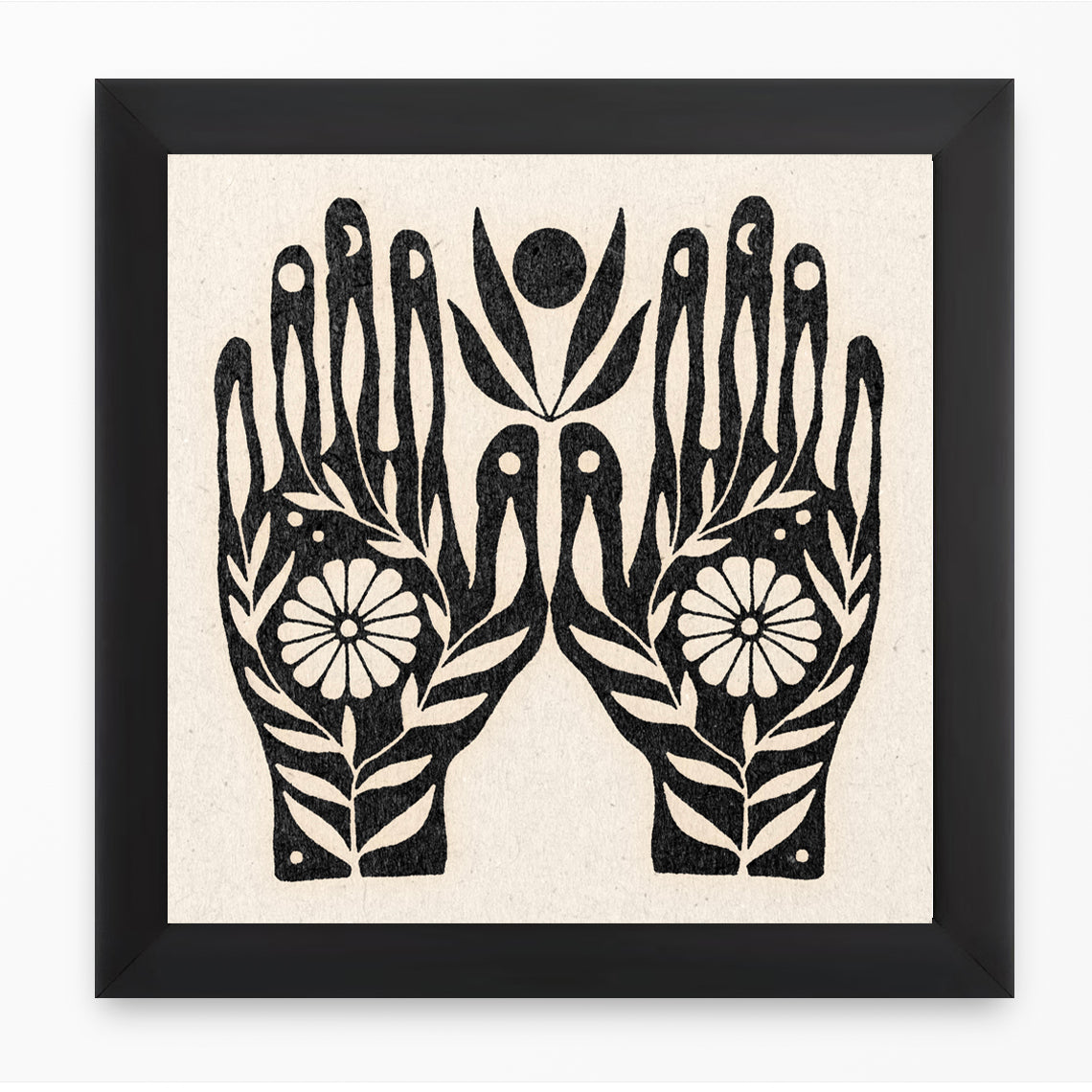 'Growth In Your Hands' Framed Print