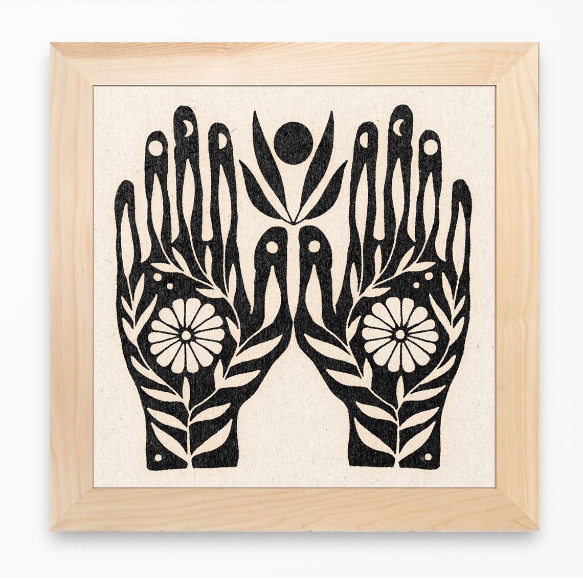 'Growth In Your Hands' Framed Print