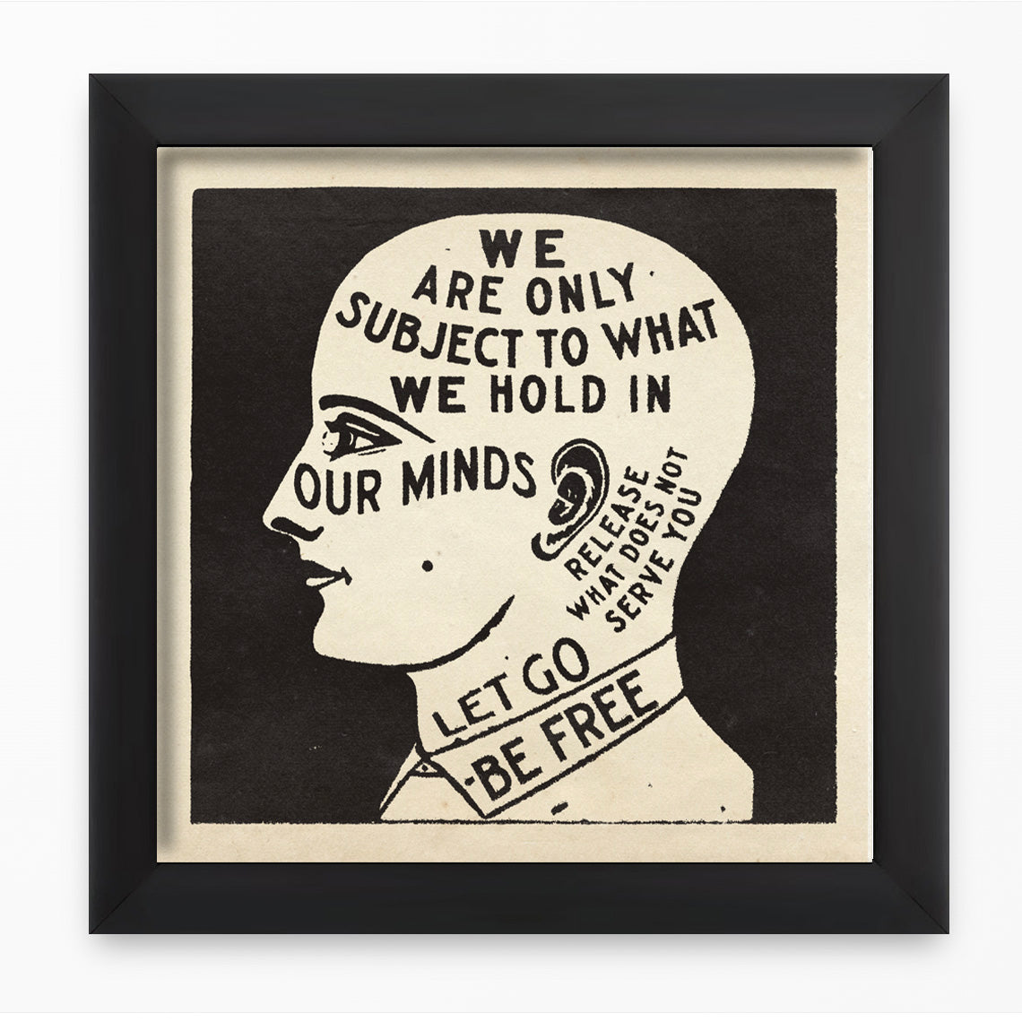 'We Are Only Subject no. 2' Framed Print