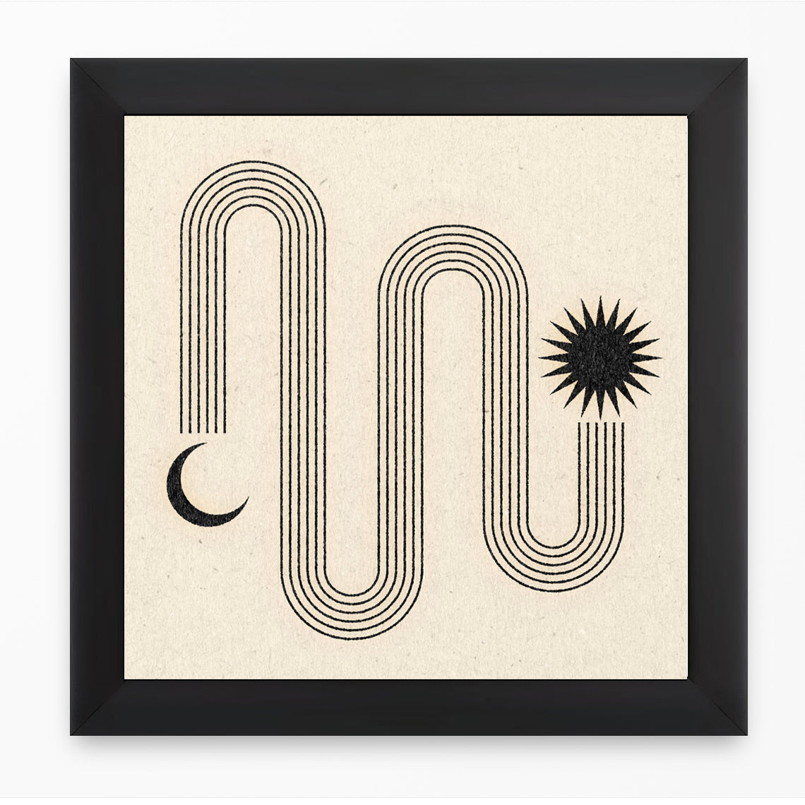 'Through The Night' Framed Print