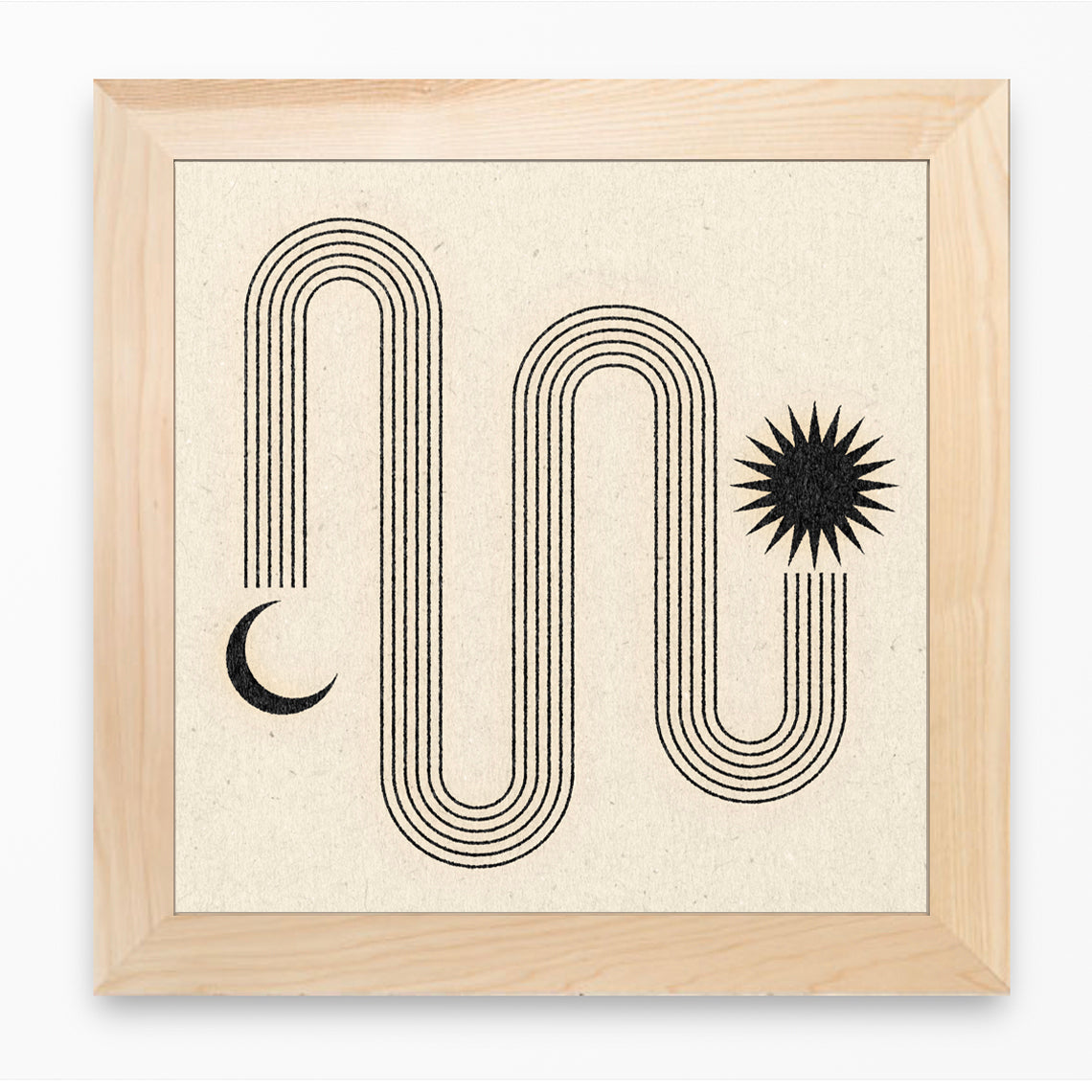 'Through The Night' Framed Print