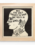 'We Are Only Subject no. 2' Framed Print