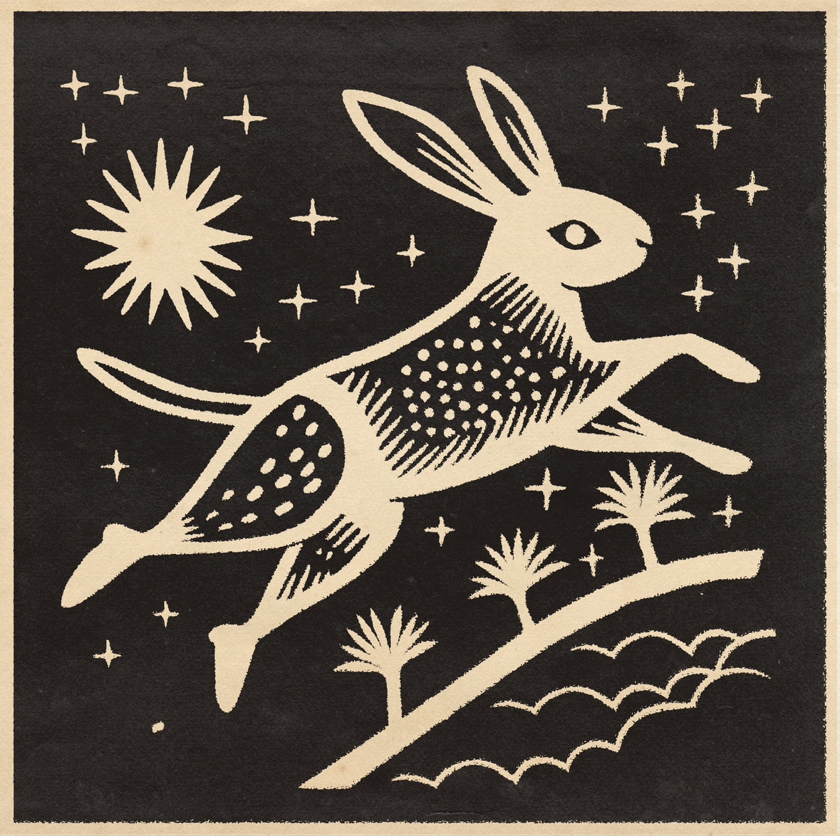 Rabbit Leaping' Print – Real Fun, Wow!