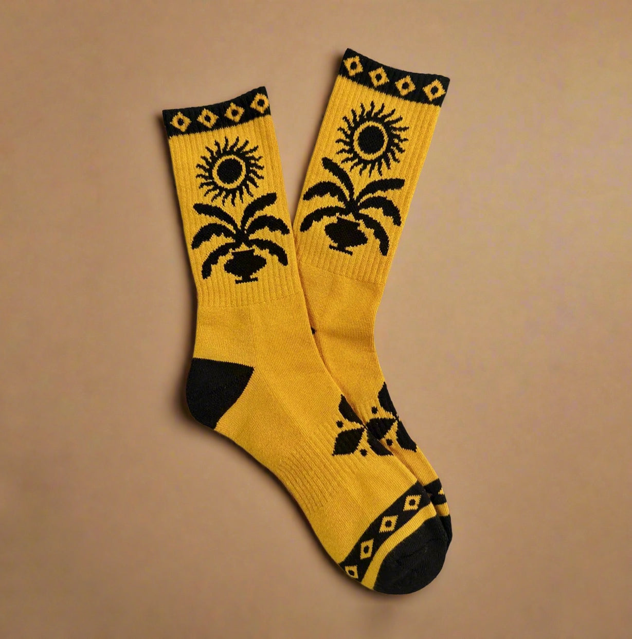 ‘Sun & Plant’ Socks