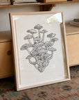 ‘Cluster' Framed Original Artwork