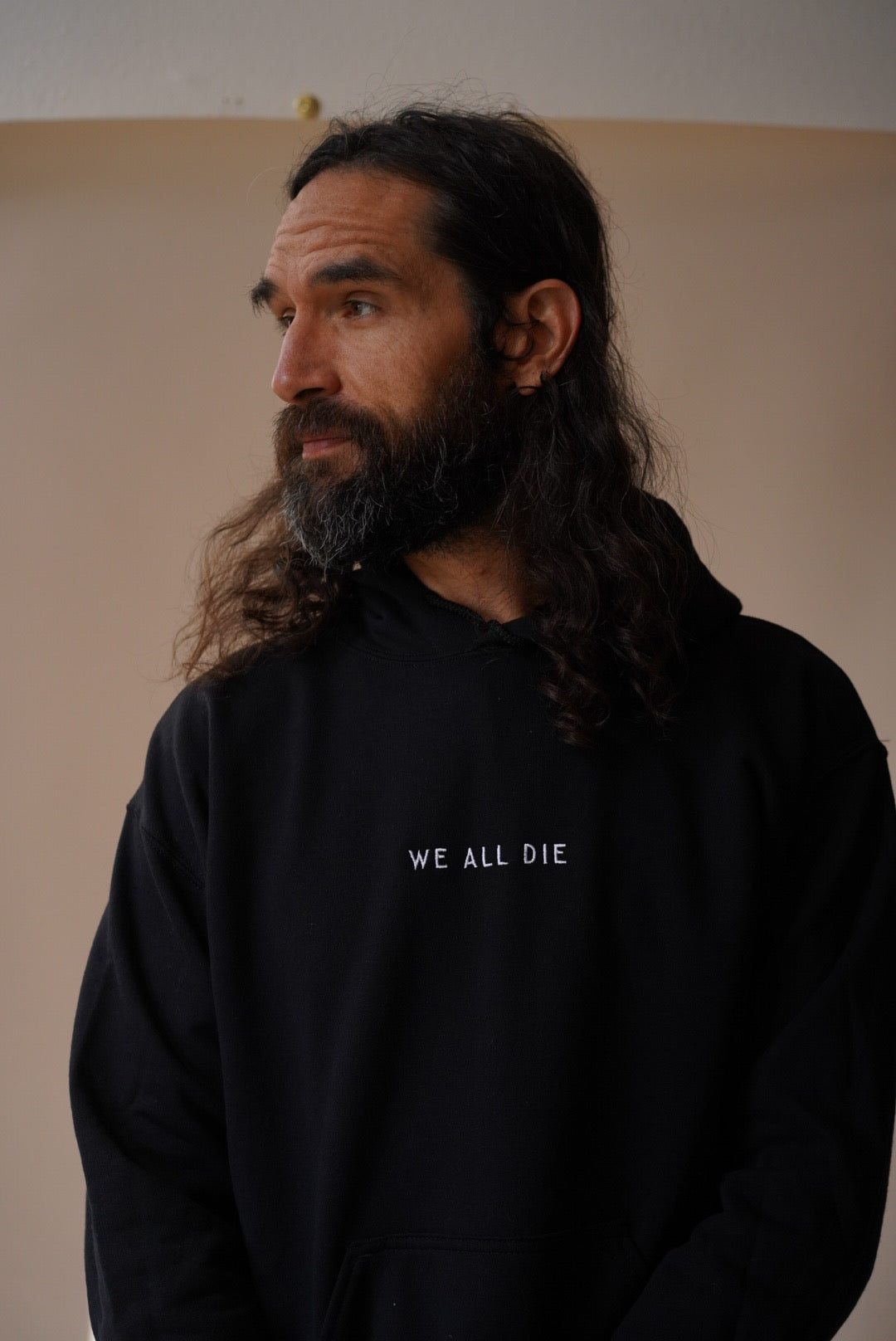 'WE ALL DIE' Embroidered Hoodie