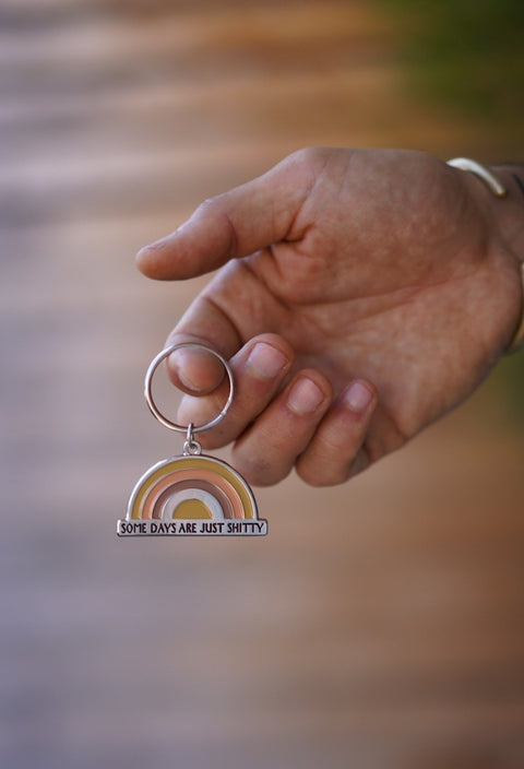 'Some Days Are Just Shitty' Keychain