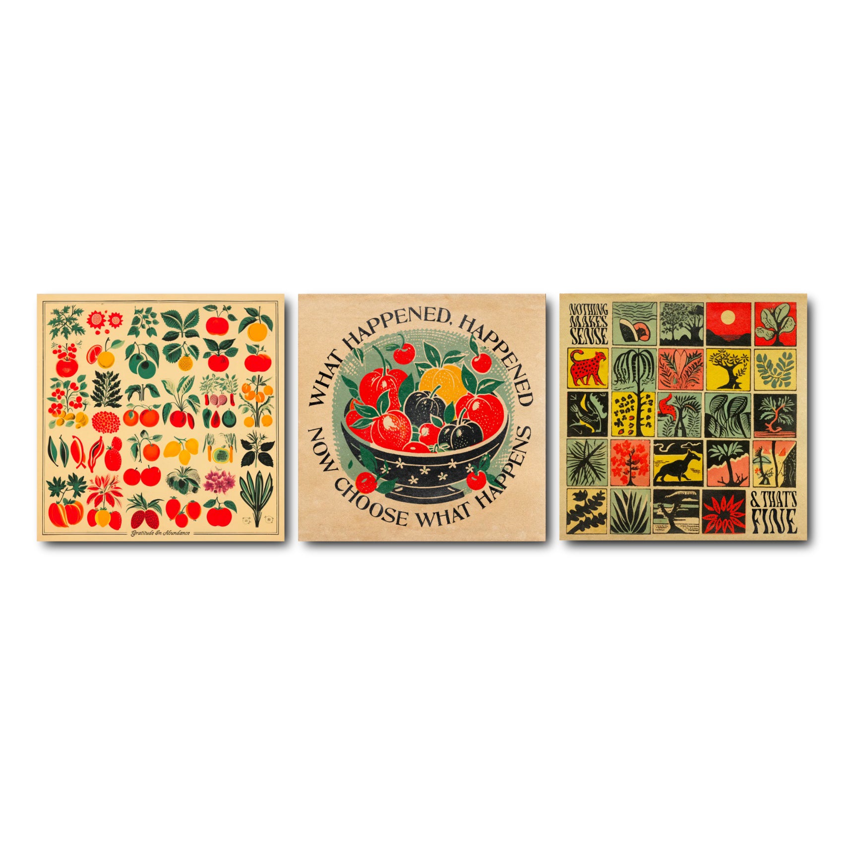'In Abundance' Print Set