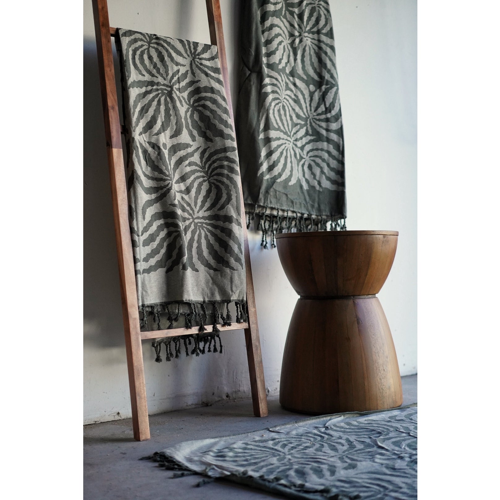 'Fallen Leaves' Turkish Towel • Wrap • Blanket