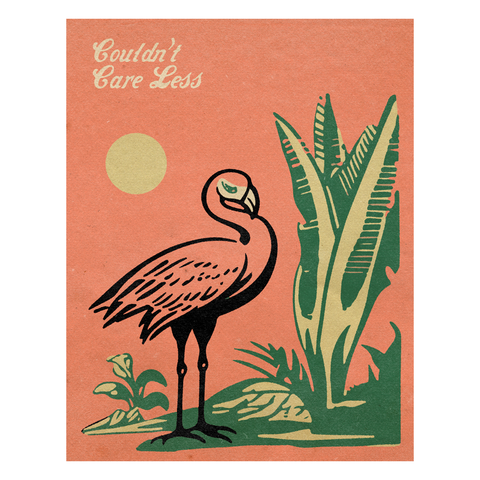 ‘Couldn’t Care Less no. 2' Print