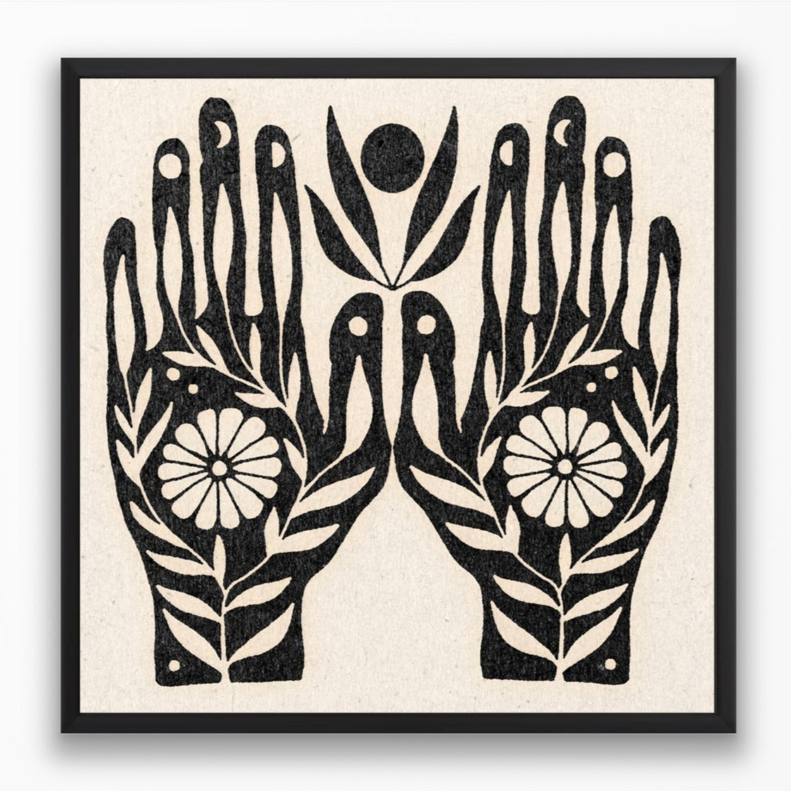 'Growth In Your Hands' Framed Print