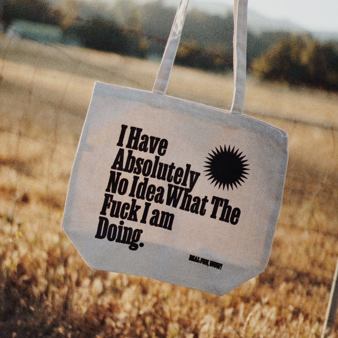 'No Idea’ Tote Bag