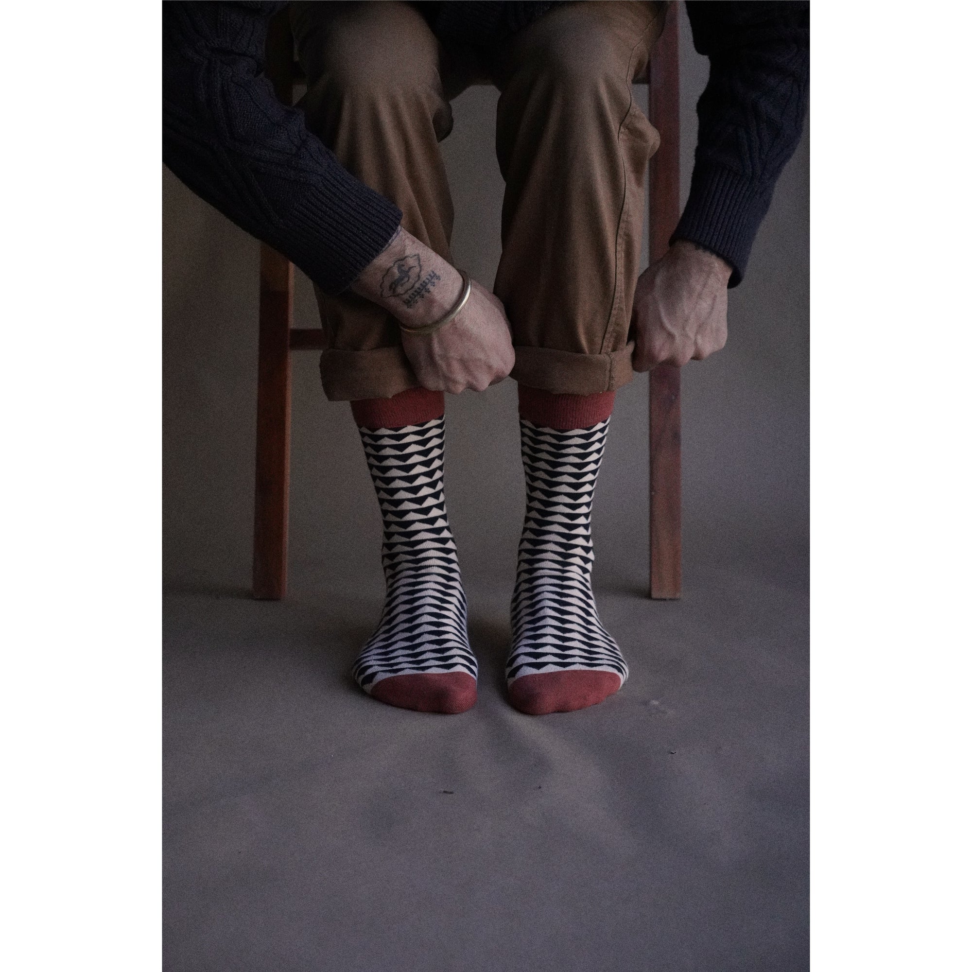 ‘Peaks’ Socks