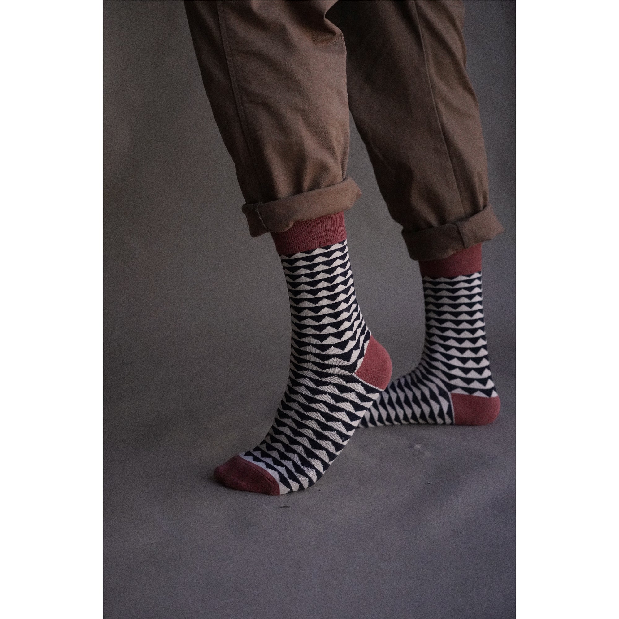 ‘Peaks’ Socks