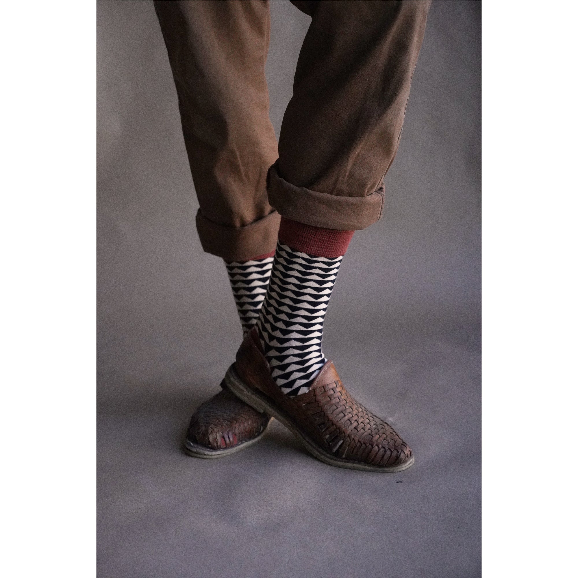 ‘Peaks’ Socks