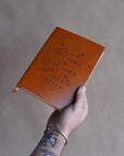 'Focus On The Good' Faux Leather Journal