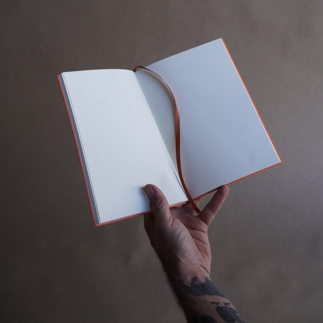 'Joy Is Now' Faux Leather Journal