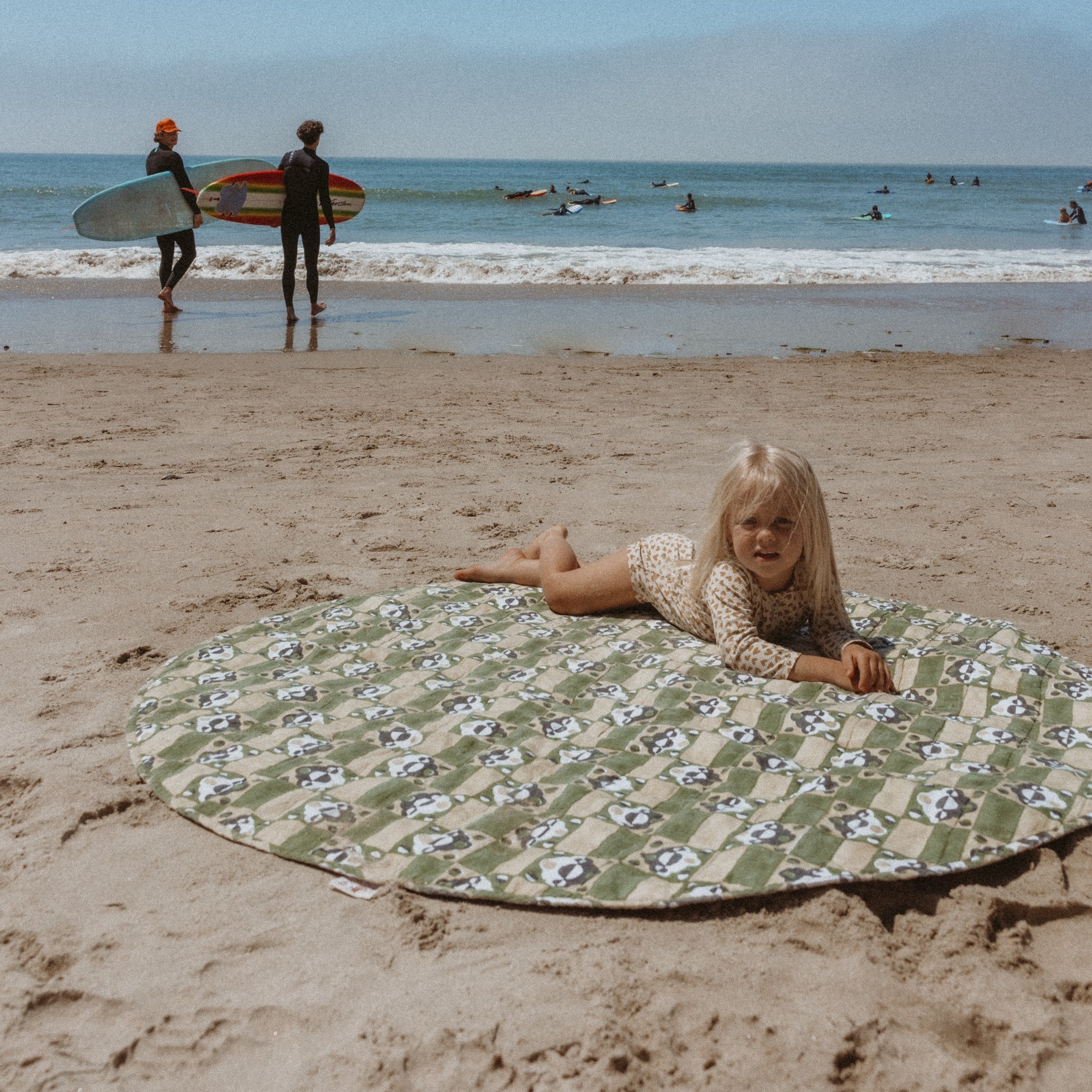 'Newly Found' Round Picnic Quilt