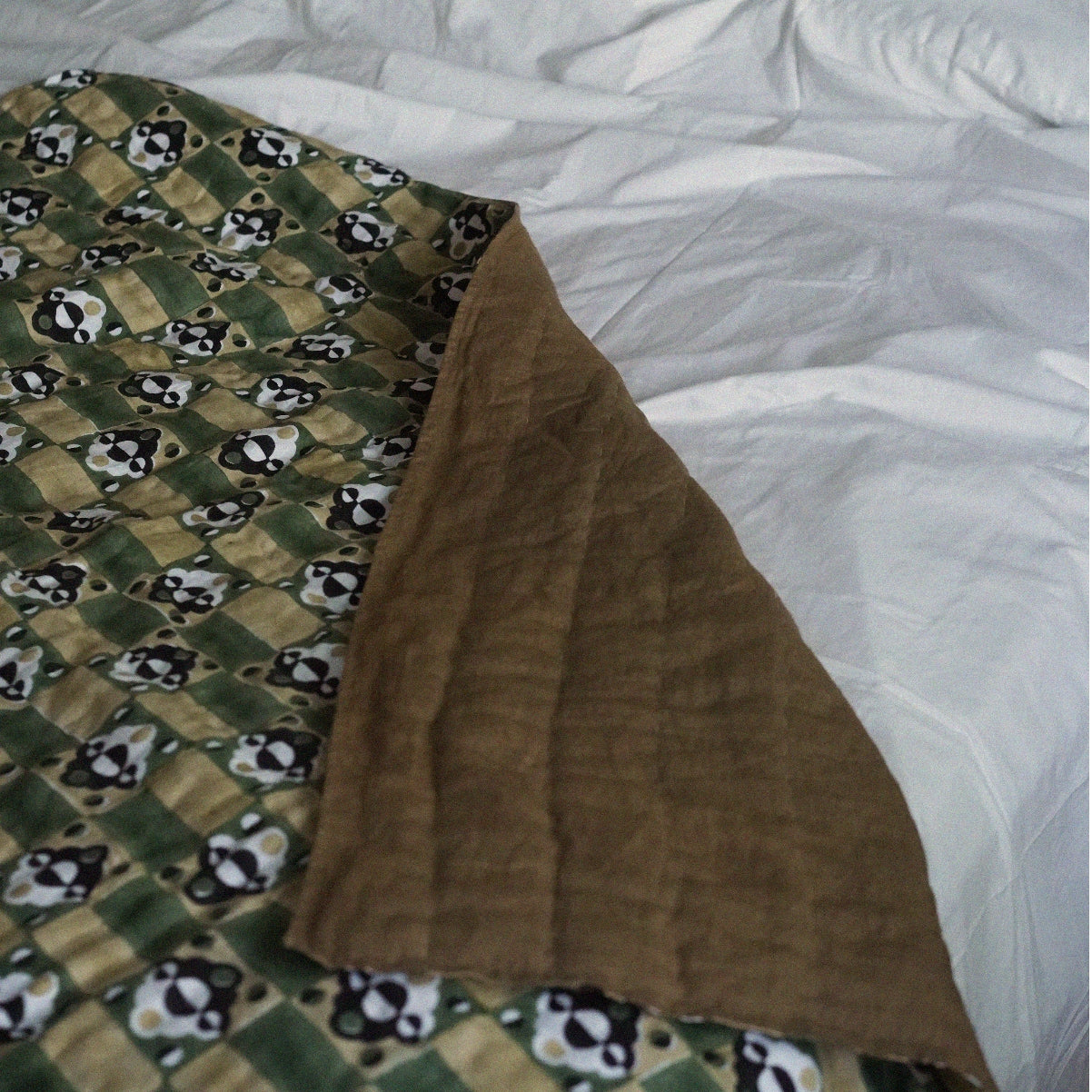 'Newly Found' Block Printed Quilt