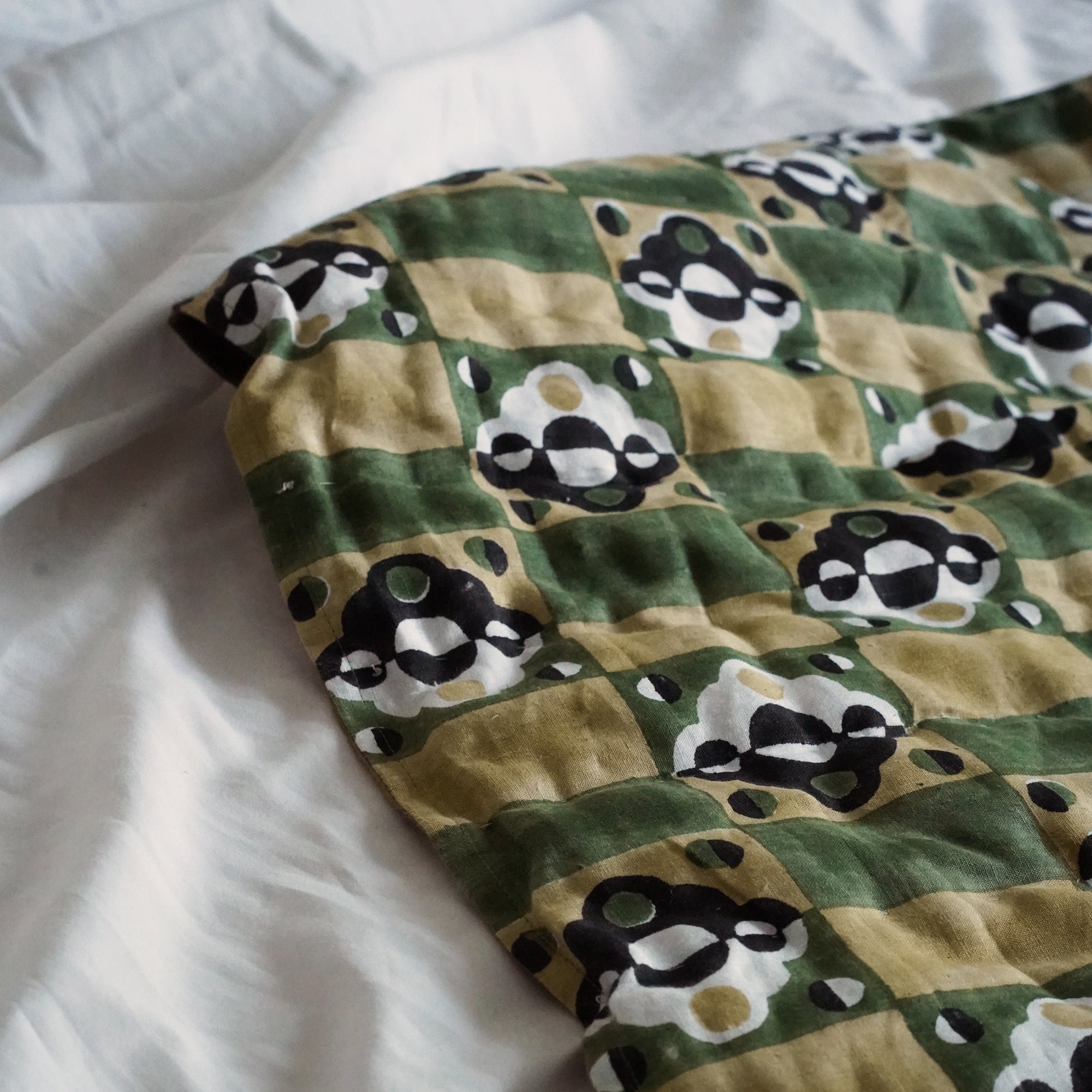 'Newly Found' Block Printed Quilt