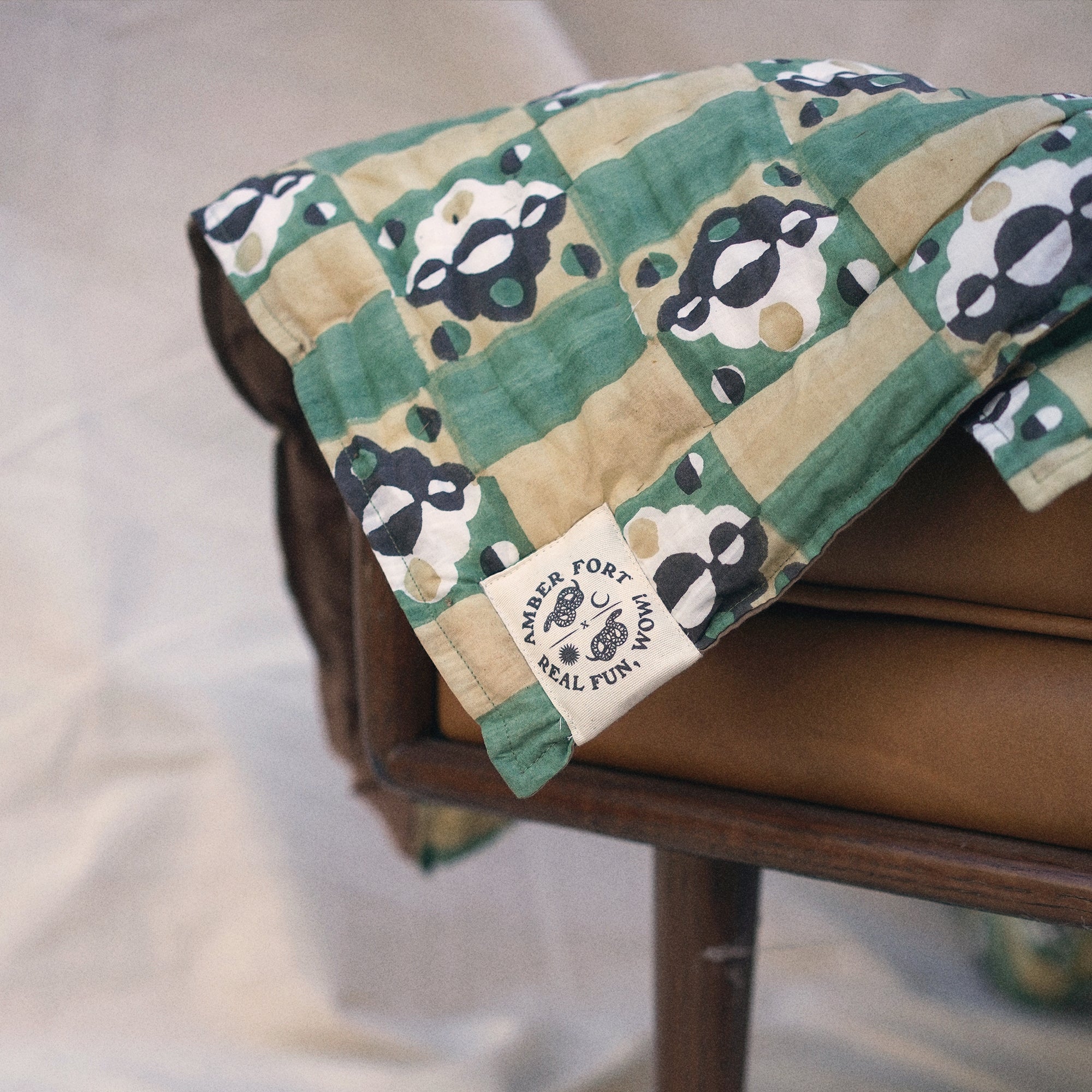 'Newly Found' Round Picnic Quilt
