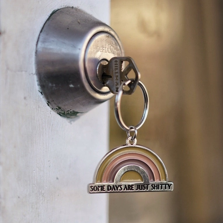 'Some Days Are Just Shitty' Keychain