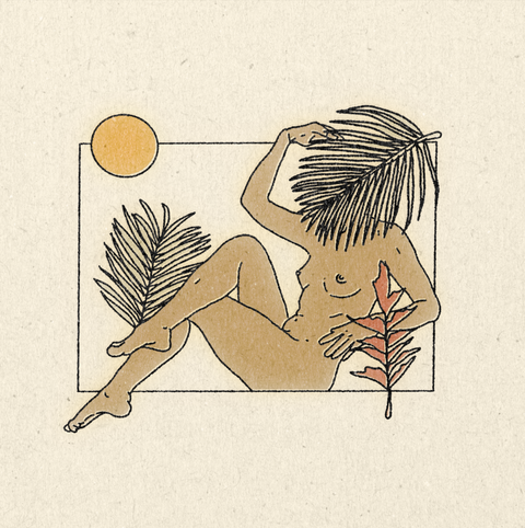 'Peace Amongst Plants' Print