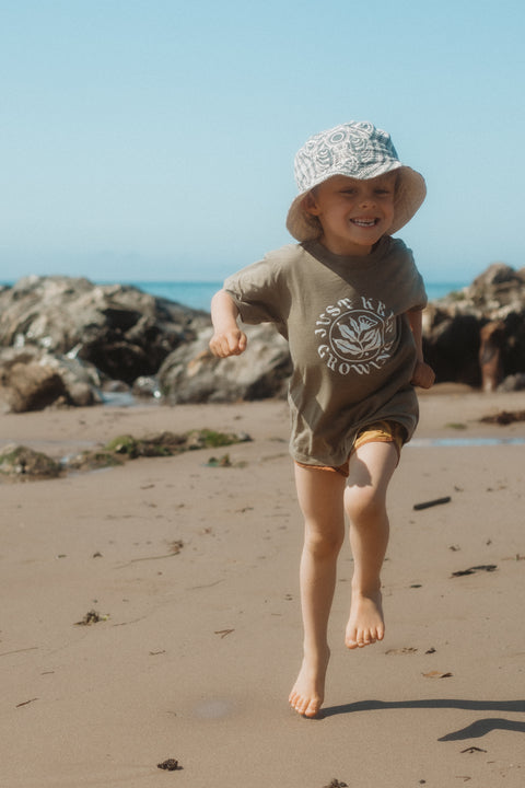 'Just Keep Growing' Kid's Triblend Short Sleeve Shirt
