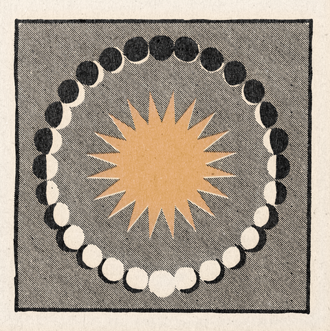 'Cycles of the Moon' Print