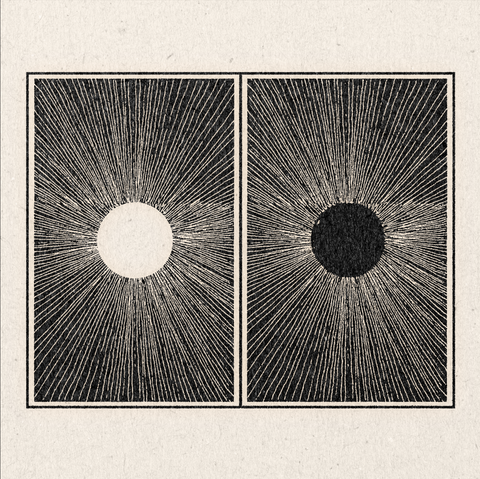 'Light + Dark' Print