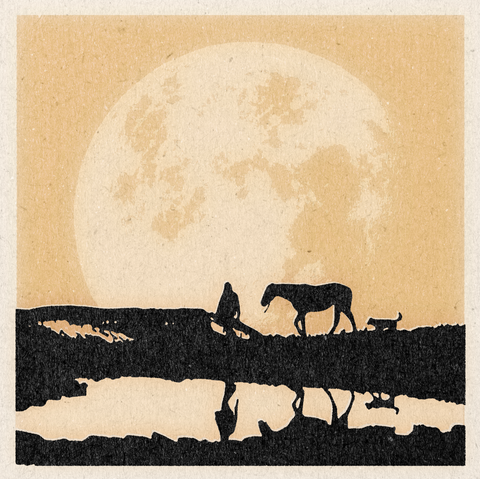 'Mosey On' Print