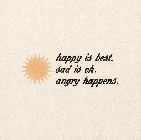 'Happy Is Best' Print
