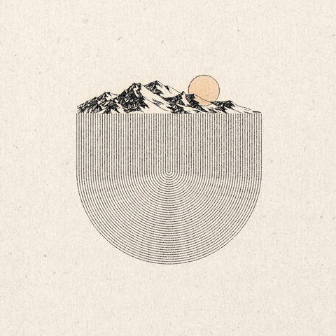 'Range Over Arched Lines' Print