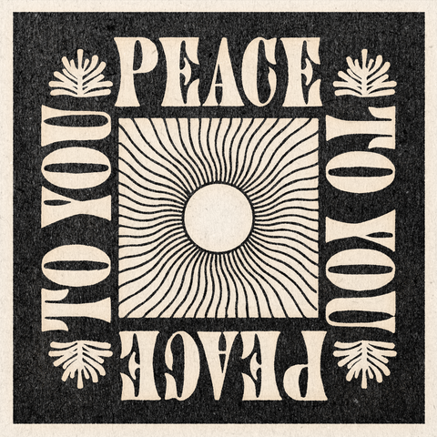 'To You Peace' Print