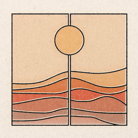 'Of The Wave' Print