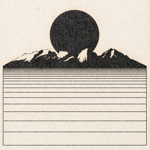 'Off to the Mountains' Print